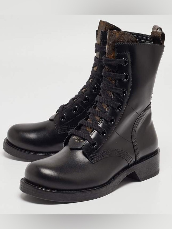 Louis Vuitton Shoes - ⚡️⚡️Louis Vuitton Metropolis flat Ranger boots